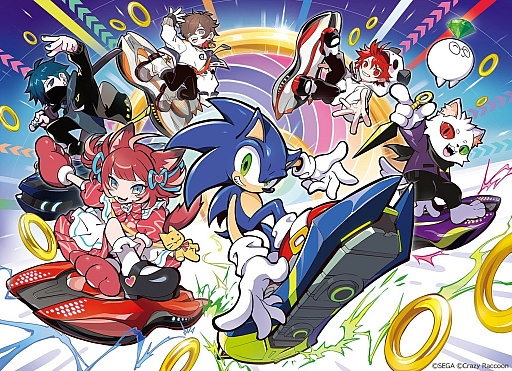 画像ギャラリー No.001のサムネイル画像 / 「ソニックレーシング クロスワールド」,プロゲーミングチーム「Crazy Raccoon」とコラボ決定。書き下ろし楽曲「No.1」のMVを公開