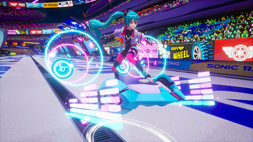 画像ギャラリー No.009のサムネイル画像 / 「ソニックレーシング クロスワールド」,期間限定コラボイベント「初音ミク」フェスタを開催。クラクションなどが手に入る