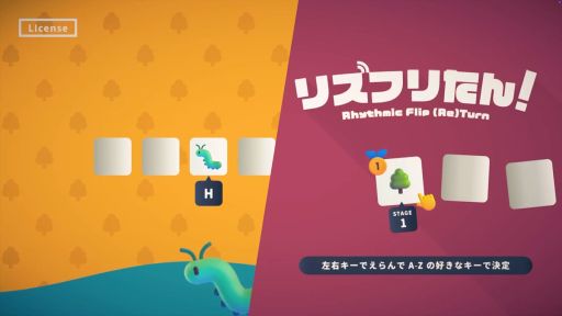 ���������꡼ No.001�Υ���ͥ������ / �����Ϥȥꥺ�ശ������֥ꥺ�եꤿ��Rhythmic Flip (Re)Turn�ס���Ⱦ��ʬ��4�ʤ��ڤ�����θ��Ǥ�Steam���ۿ�����