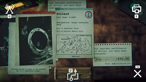 画像ギャラリー No.002のサムネイル画像 / ラヴクラフト風の世界で灯台守として船を導く。「Static Dread: The Lighthouse」,Steamで本日リリース