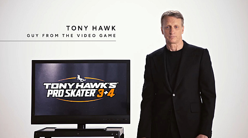 画像ギャラリー No.003のサムネイル画像 / トニー・ホークさん本人出演。「トニー・ホーク プロ・スケーター 3+4」で,“シュレッドロス”を解消するトレイラー公開