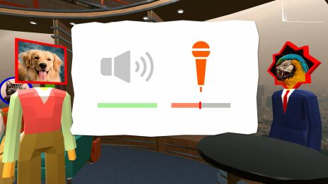 画像ギャラリー No.003のサムネイル画像 / 「声マネキング」の続編的タイトル「逆再生キング」,本日配信開始。USBマイクを使い,さまざまな逆再生の音を声で真似するゲーム