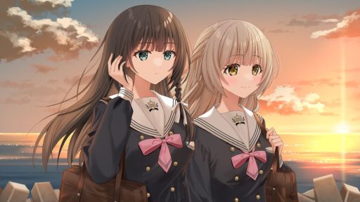 画像ギャラリー No.002のサムネイル画像 / ちょっぴり切なくて,温かい物語が楽しめる青春百合ノベル「Clover Reset -クローバーリセット-」,体験版をSteamで配信開始