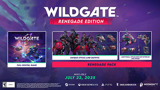 画像ギャラリー No.002のサムネイル画像 / 宇宙船による戦術的な対戦と一人称視点のアクションを融合させた新作PvPシューター「ワイルドゲート」,本日発売