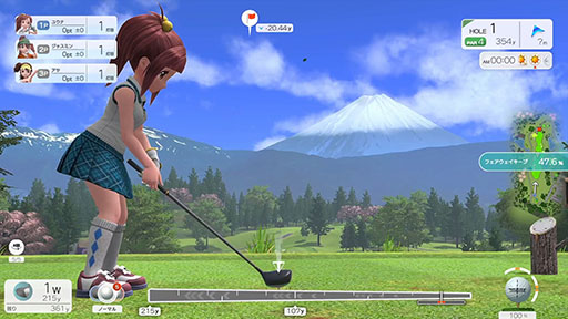 ���������꡼ No.012�Υ���ͥ������ / �֤ߤ�ʤ�GOLF WORLD�ס�PC/PS5/Nintendo Switch��2025ǯ��ȯ�䡣����4�ͤΥ���饤��ޥ���ץ쥤���б�