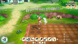 画像ギャラリー No.008のサムネイル画像 / 「牧場物語 Let's!風のグランドバザール」,牧場生活の基本となる作物や動物の育て方に関する情報が公開に