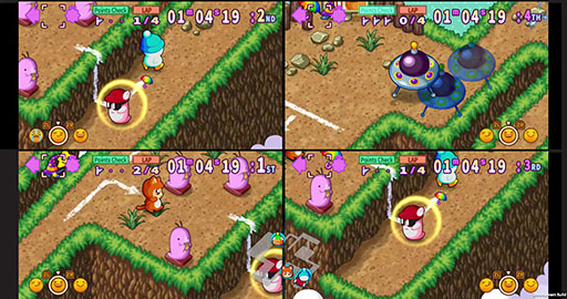 画像ギャラリー No.007のサムネイル画像 / 「はしれへべれけ: EX(仮題)」,α版を公開する生放送を4月3日20:00より実施。本作の魅力に挙げられるマルチプレイに挑む