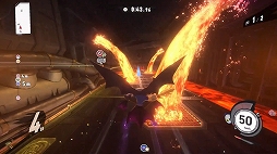 画像ギャラリー No.006のサムネイル画像 / 「カービィのエアライダー」,桜井政博氏自らがプレイする新コース“マシーンガスト”の解説動画を公開