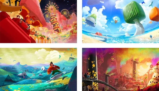 画像ギャラリー No.003のサムネイル画像 / 「ドンキーコングバナンザ」,「スーパーマリオ オデッセイ」開発スタッフが関わる本作では“ボクセル技術”を使用。「開発者に訊きました」で公開