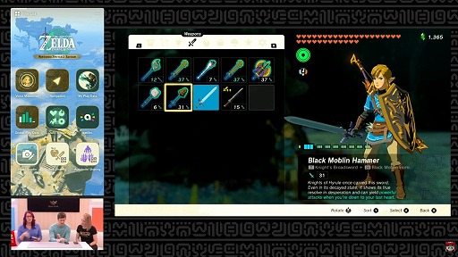 ���������꡼ No.001�Υ���ͥ������ / �֥���������� �֥쥹 ���� �� �磻��ɡ�Switch 2 Edition��Switch�Ǥ���Ӥ������̱�������ǤŷƲ��������ZELDA NOTES�ε�ǽ�����