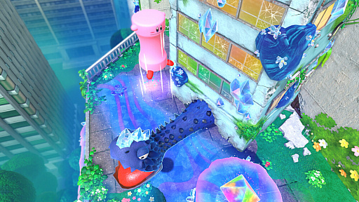 画像ギャラリー No.017のサムネイル画像 / 「星のカービィ ディスカバリー Nintendo Switch 2 Edition + スターリーワールド」,紹介映像を公開。新たなほおばりヘンケイや敵が登場