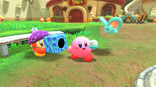 画像ギャラリー No.020のサムネイル画像 / 「星のカービィ ディスカバリー Nintendo Switch 2 Edition + スターリーワールド」,紹介映像を公開。新たなほおばりヘンケイや敵が登場