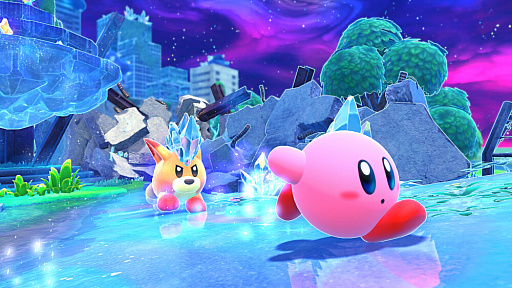 画像ギャラリー No.023のサムネイル画像 / 「星のカービィ ディスカバリー Nintendo Switch 2 Edition + スターリーワールド」,紹介映像を公開。新たなほおばりヘンケイや敵が登場