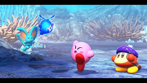 画像ギャラリー No.001のサムネイル画像 / 「星のカービィ ディスカバリー Nintendo Switch 2 Edition + スターリーワールド」,本日発売。流星の影響で変貌した新世界で新たな冒険が始まる