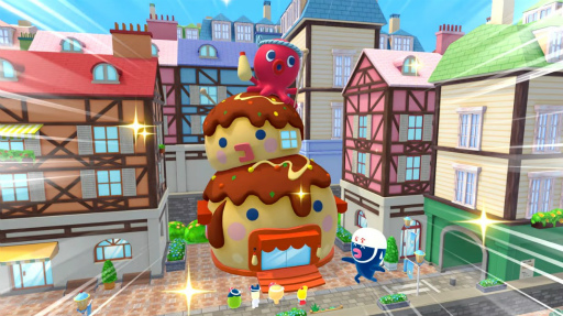 画像ギャラリー No.006のサムネイル画像 / 「たまごっちのプチプチおみせっち おまちど〜さま!」に「たこやきやさん」無料アップデートが登場。本日配信開始