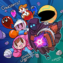 画像ギャラリー No.006のサムネイル画像 / パックマンをテーマとした新作2Dアクション「Shadow Labyrinth」,本日発売。荒廃した惑星で,敵を喰らいながら自らの運命を切り拓け