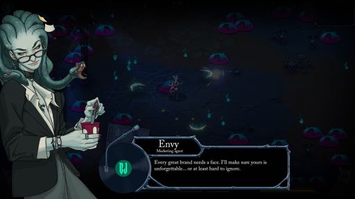 画像ギャラリー No.003のサムネイル画像 / 地獄で伝説のミュージシャンを目指す「Devil Jam」,Steamストアページを公開。身を守りつつ,史上最強のメタルシンガー「デス」を倒そう