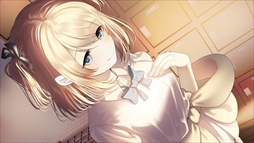 画像ギャラリー No.006のサムネイル画像 / プレイヤーと選択肢が見える主人公が協力して,本来のルートを取り戻す「ハッピールートを終わらせて」,Steamストアページを公開