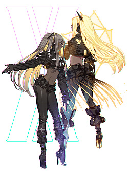 ���������꡼ No.004�Υ���ͥ������ / ��DAEMON X MACHINA TITANIC SCION�ס���ŷ��ΰ���ɤȶ�����������ɤκǶ�����֥Υ���פΥ��С���Ҳ𤹤�ȥ쥤�顼�����