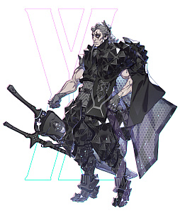 ���������꡼ No.008�Υ���ͥ������ / ��DAEMON X MACHINA TITANIC SCION�ס���ŷ��ΰ���ɤȶ�����������ɤκǶ�����֥Υ���פΥ��С���Ҳ𤹤�ȥ쥤�顼�����