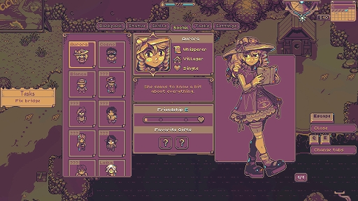 画像ギャラリー No.005のサムネイル画像 / 不穏な雰囲気が漂うホラー系ライフシム「Neverway」が発表に。「Celeste」などのピクセルアーティストが設立したスタジオのデビュー作