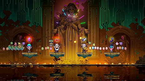 画像ギャラリー No.004のサムネイル画像 / 「Neon Abyss 2」,最大4人でのマルチプレイも可能な体験版をリリース。さまざまなアイテムでキャラを強化していく2DローグライクACT