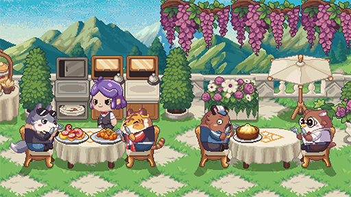 画像ギャラリー No.003のサムネイル画像 / 配信者のお店に訪問&注文できる! YouTube,Twitchのコメントと連動するゲーム「月曜が来ないカフェ」デモ版を配信開始