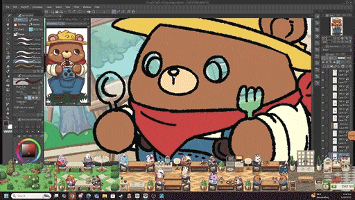 画像ギャラリー No.012のサムネイル画像 / 配信者のお店に訪問&注文できる! YouTube,Twitchのコメントと連動するゲーム「月曜が来ないカフェ」デモ版を配信開始