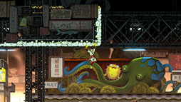 画像ギャラリー No.004のサムネイル画像 / 「SHINOBI 復讐の斬撃」,登場ステージの1つ「魚市場」にフォーカスしたPVが公開に。背景のグラフィックスにも注目