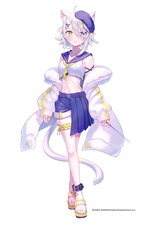 画像ギャラリー No.001のサムネイル画像 / 「週刊VTuberファイル」File.090:若魔白ソーダ【にゃんたじあ!】