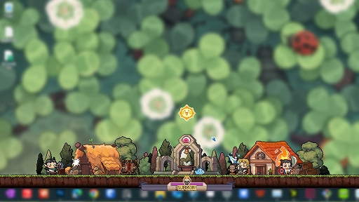 画像ギャラリー No.003のサムネイル画像 / 勇者が集まる活気あふれる村を築く放置ゲーム「だらだら村」,体験版を配信開始。本編の20%を楽しめる