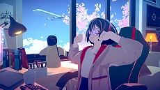 画像ギャラリー No.015のサムネイル画像 / チルいBGMや環境音とともに,少女と同じリズムでデスクワーク。作業用ADV「Chill with You : Lo-Fi Story」が発表に