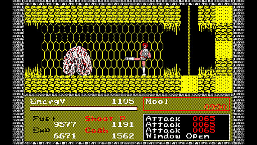 画像ギャラリー No.003のサムネイル画像 / 1986年リリースの高難度アクションRPG「未来」,EGGコンソールに登場。シューティングと格闘アクションを楽しめるユニークなタイトル