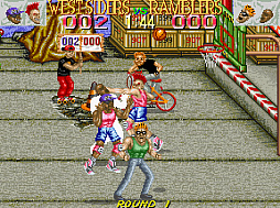 画像ギャラリー No.003のサムネイル画像 / 殴る蹴るのなんでもありのバスケの試合で勝利を目指せ。「アーケードアーカイブス パンクショット」,5月8日配信