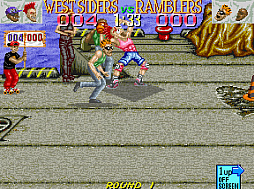 画像ギャラリー No.004のサムネイル画像 / 殴る蹴るのなんでもありのバスケの試合で勝利を目指せ。「アーケードアーカイブス パンクショット」,5月8日配信