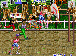 画像ギャラリー No.005のサムネイル画像 / 殴る蹴るのなんでもありのバスケの試合で勝利を目指せ。「アーケードアーカイブス パンクショット」,5月8日配信