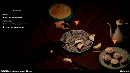 画像ギャラリー No.004のサムネイル画像 / “壺おじ”に影響を受けたイライラパズルゲーム「箸の使い方」,Steamで本日リリース