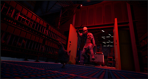 画像ギャラリー No.004のサムネイル画像 / 主人公はニワトリ! 血みどろの屠殺場から脱出を図る「Saborus」は一風変わったホラーゲーム