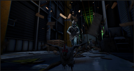 画像ギャラリー No.008のサムネイル画像 / 主人公はニワトリ! 血みどろの屠殺場から脱出を図る「Saborus」は一風変わったホラーゲーム