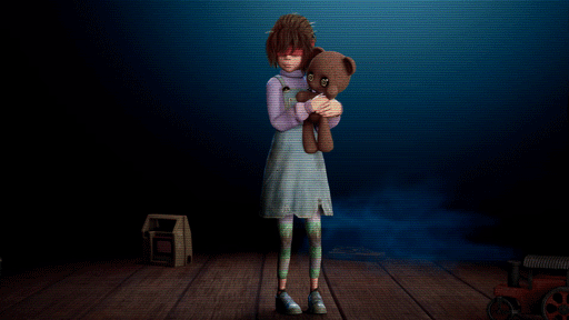 画像ギャラリー No.008のサムネイル画像 / テディベアの視界を借り,盲目の少女を操作するホラーパズルADV「Out of Sight」,5月22日にリリース