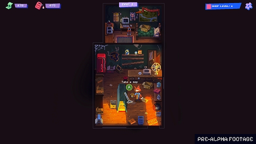 画像ギャラリー No.002のサムネイル画像 / 経営シム「The Last Gas Station」の開発をアナウンス。電気自動車が支配する世界で,町外れのガソリンスタンドを運営しよう