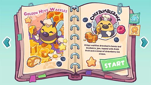 画像ギャラリー No.013のサムネイル画像 / 思わずお腹が減ってくるお料理ブロックパズル「UMAMI」,2025年後半にリリース。つられてやってきた動物を撫でられる