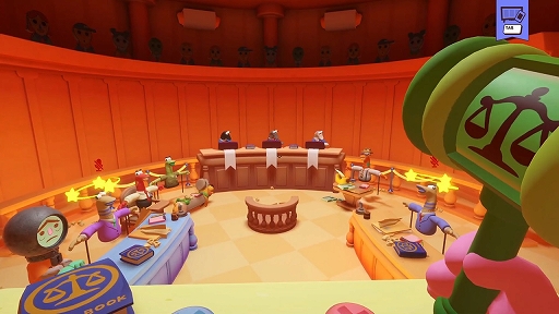 画像ギャラリー No.005のサムネイル画像 / 裁判官,検察官,弁護士に分かれて議論を行う裁判パーティゲーム「Guilty as Sock!」,5月29日にSteamでリリース決定