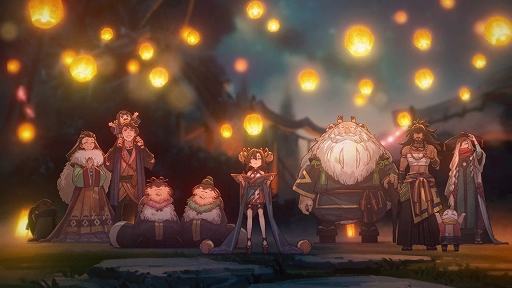 画像ギャラリー No.004のサムネイル画像 / 「トワと神樹の祈り子たち」,祈り子たちとの旅の様子を描いたオープニングムービーを公開