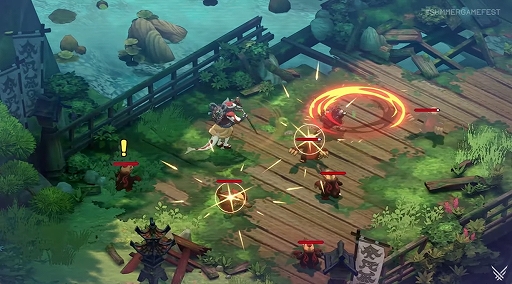 画像ギャラリー No.002のサムネイル画像 / 和風の世界を舞台にしたアニメ調アクションゲーム「トワと神樹の祈り子たち」,PC/コンシューマ向けに9月19日リリース