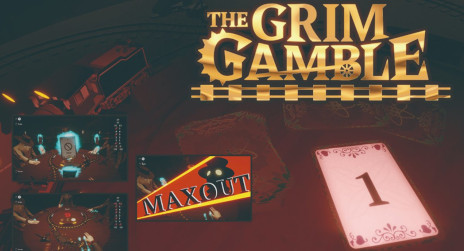 画像ギャラリー No.001のサムネイル画像 / 4人のギャンブラーがデスゲームを繰り広げる。デジタルボードゲーム「The Grim Gamble / グリムギャンブル」,早期アクセス版をSteamでリリース