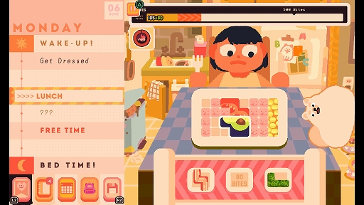 画像ギャラリー No.001のサムネイル画像 / IGFでグランプリを受賞したライフシム「Consume Me」,体験版を配信開始。自分にあまり自信がない女子高生の日常がコミカルに描かれる