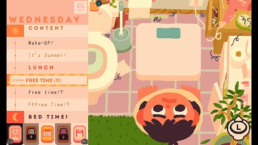 画像ギャラリー No.003のサムネイル画像 / IGFでグランプリを受賞したライフシム「Consume Me」,体験版を配信開始。自分にあまり自信がない女子高生の日常がコミカルに描かれる