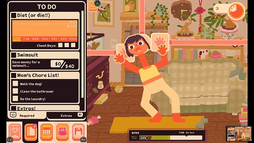 画像ギャラリー No.004のサムネイル画像 / IGFでグランプリを受賞したライフシム「Consume Me」,体験版を配信開始。自分にあまり自信がない女子高生の日常がコミカルに描かれる