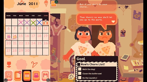 画像ギャラリー No.005のサムネイル画像 / IGFでグランプリを受賞したライフシム「Consume Me」,体験版を配信開始。自分にあまり自信がない女子高生の日常がコミカルに描かれる